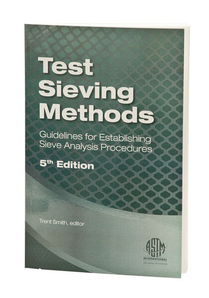 ASTM Manual on Test Sieving Methods Guide Book