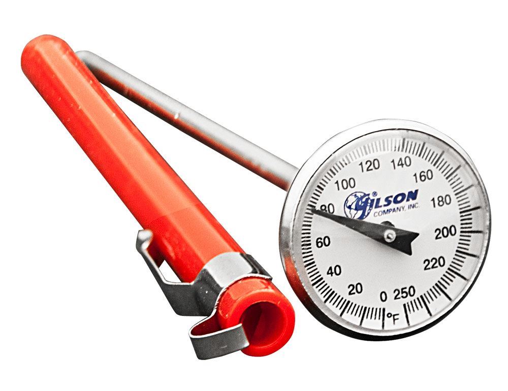 Pocket Dial Thermometer, 0°—250°F